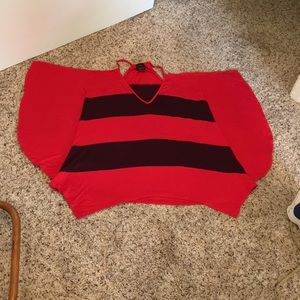 Ella Moss cold-shoulder top
